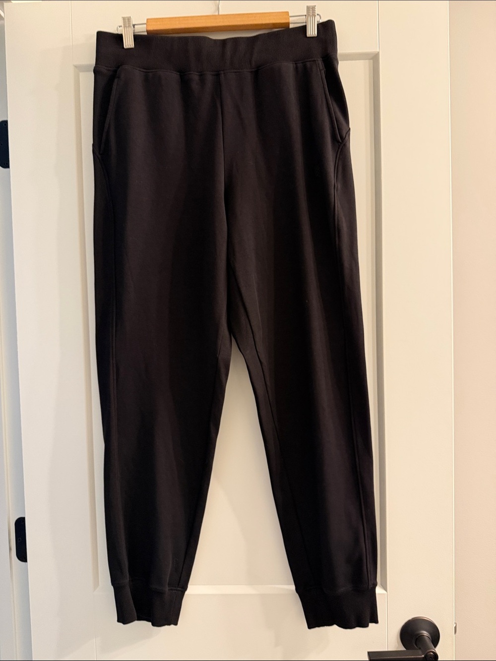 zestt Black Track Jogger Pants